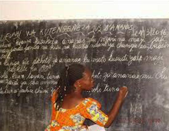 une enseignante à Walungu - Illustration /©Photo droits tiers
