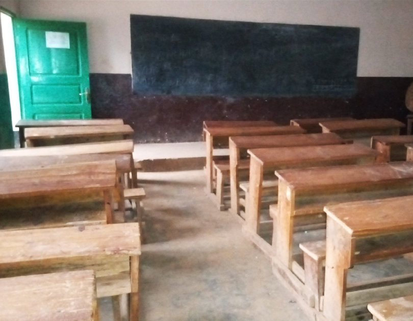 Une salle de classe vide - à Uvira/ © Photo droits tiers